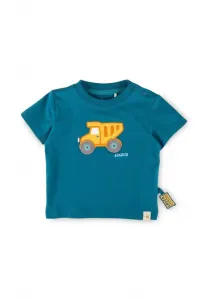 Футболка с ярким принтом Sigikid, Petrolblau