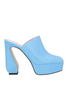 Мюли Si Rossi By Sergio Rossi, светло-голубой