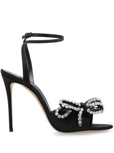 Сандалии Джудит 100 мм Casadei, черный