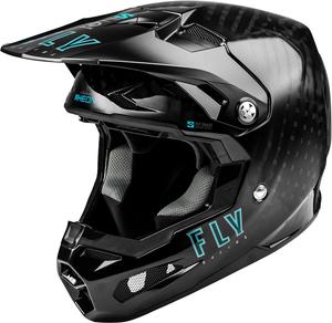 Мотокроссовый шлем Fly Racing Forumula S Carbon MX для квадроциклов и бездорожья, Black