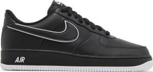 Кроссовки Air Force 1 '07 'Black White', черный