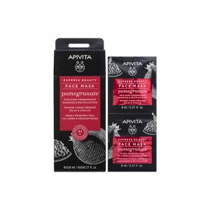 Унисекс маска для лица Apivita, 【Radiance & ening】Pomegranate 8ml*12