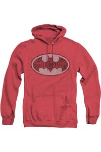 Batman Rosey Signal Adult Heather Hoodie / Толстовка с капюшоном Gildan