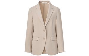 Пиджак женский Uniqlo, темно-бежевый