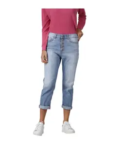 Модные джинсы с украшениями от Koons Dondup, синий