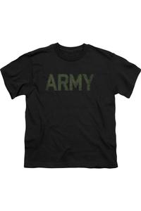 Футболка U.S. ARMY с коротким рукавом для детей Gildan, черный