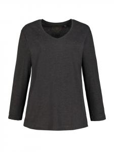 Футболка Ulla Popken, цвет anthrazit melange