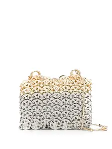 Мини-сумка Iconic Skyline 1969 Rabanne, серебяный