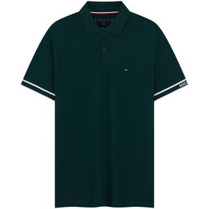 Мужская поло Tommy Hilfiger, зеленый