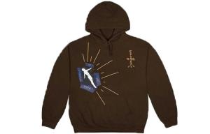 Толстовка унисекс коричневая Travis Scott, коричневый