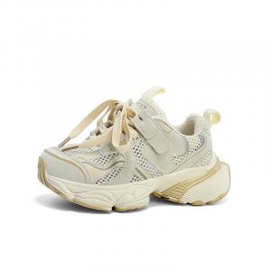 Противоскользящая дышащая детская обувь для повседневной носки ST&SAT, белый/синий