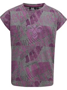 Футболка Hummel S/S Hmlspace Jam Diez S/S, цвет AMARANTH