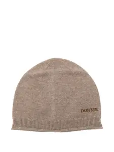 Шапка с вышитым логотипом Donsje, коричневый