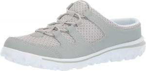 Женские слипоны Propét TravelActiv Slide Mule Sneakers, повседневная обувь - черные, серый