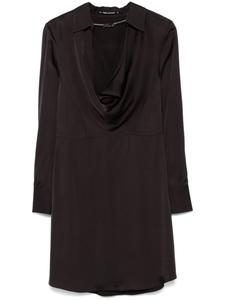 Платье мини с логотипом Karl Lagerfeld, черный