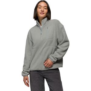 Пуловер Tuff Fluff с застежкой-молнией до середины груди - женский prAna prAna, Quarry