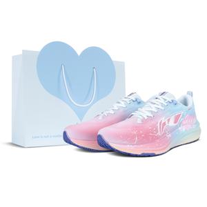 LINING Кроссовки для бега Red Hare 8 Cushioning, износостойкие, низкие, повседневные, унисекс