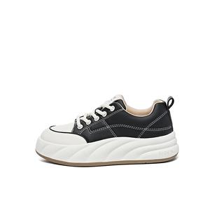 Кеды, скейтборд обувь женская низкая Daphne, черный