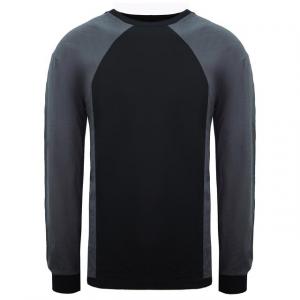 Двухцветный мужской черно-серый свитер Dickies, серый