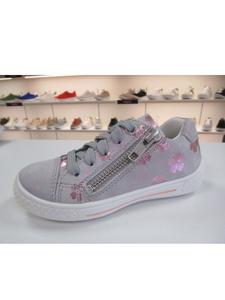 Superfit Спортивные кроссовки Tensy на шнуровке серого цвета