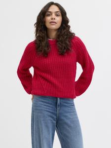 Джемпер JJXX JXKELLY CHUNKY CREW NECK, Barberry/Red