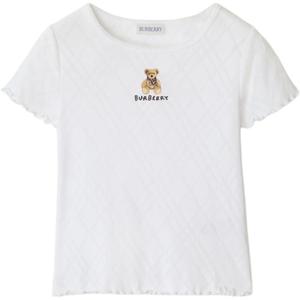 Burberry Футболка Thomas белая детская