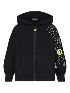 Худи на молнии с логотипом Barrow kids, черный