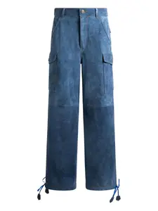 Брюки с кулиской Etro, синий