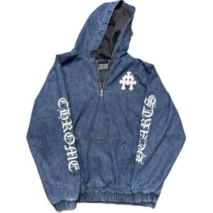 Chrome Hearts Куртка мужская синяя, Blue