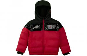 Детская стеганая куртка Jordan, цвет Gym Red