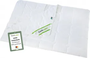 Летнее одеяло 140x200 Lyocell Одеяло из лиоцелла, хлопковое одеяло, летнее franknatur