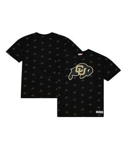 Мужская черная футболка с принтом Colorado Buffaloes Mitchell & Ness, черный