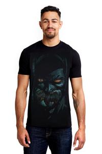 Сшитая хлопковая футболка DC Comics, черный