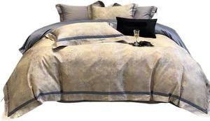 YaSaYa Комплект постельного белья из чистой хлопковой ткани с роскошным принтом