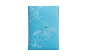 Кошелёк Calvi Duo из кожи Swift 7N Небесно-голубой HERMES