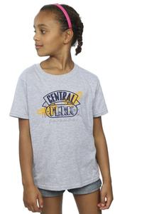 Хлопковая футболка Central Perk Friends, серый