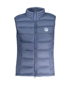 Синее пальто без рукавов с множеством карманов North Sails, синий