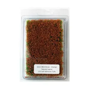 Дикий кустарниковый апельсин — естественный макет, Standard Self-Adhesive Tufts (6mm)