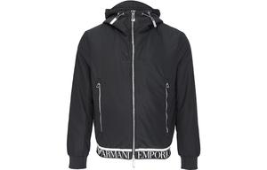 Пуховик мужской черный EMPORIO ARMANI