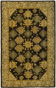 Ковер SAFAVIEH, 290 x 412 см, Taj Mahal Collection, Brown & Ivory, ручной работы из традиционной шерсти, идеально подходит для помещений с высокой проходимостью в гостиной, спальне (TJM114A)