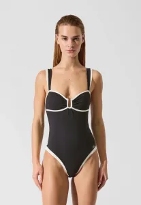 Фирменный купальник с окантовкой Karl Lagerfeld, Black