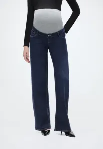 Олмджулия широконогая Only Maternity, Dark Blue Denim