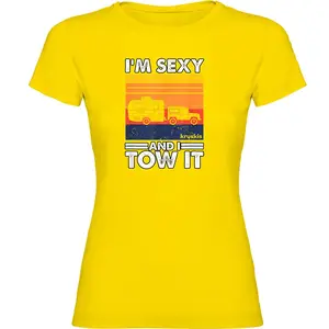 Футболка с коротким рукавом Kruskis Tow It, желтый