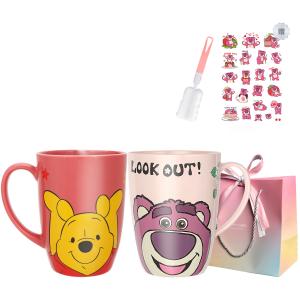 Кружка Lotso Disney, Lotso+Winnie The Pooh Mug Combo Set+Shopping Bag[Includes Cup Brush+Sticker]