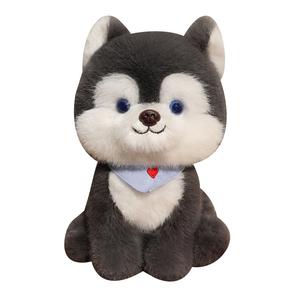 Velvet Mill Синий шарф Husky Dolls плюшевая кукла высота 25cm/35cm/45cm