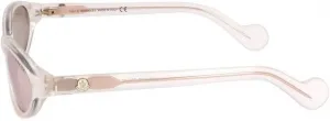 Солнцезащитные очки Moncler ML0117-25G ACETATE 58 мм, Ivory/Clear