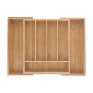 Ящик для столовых приборов Relaxdays, светло-коричневый