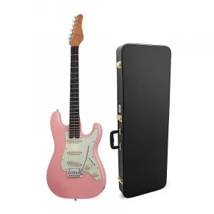 Электрогитара Schecter Nick Johnston Traditional Atomic Coral с чехлом