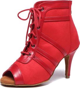 Женские танцевальные ботинки Minishion для латинских и бальных танцев, сандалии на вечерние и свадебные мероприятия