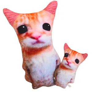 Мягкая и милая плюшевая кукла с котом в стиле бумажного творчества, высота 20см/40см, длина 20см Mise